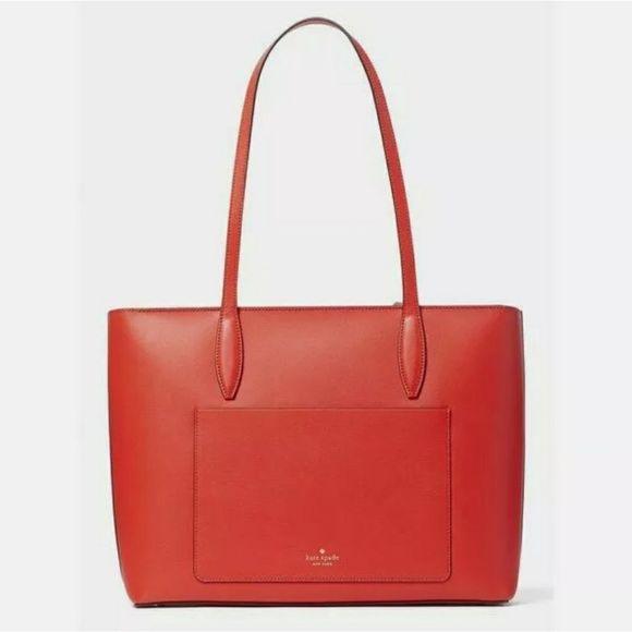 KATE SPADE NEW YORK ADEL LEATHER LARGE TOTE - Picture 2 of 4